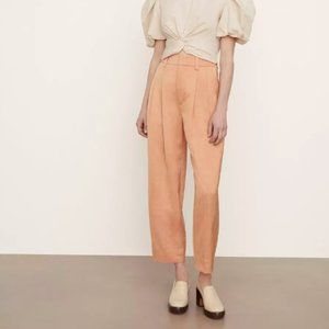 VINCE Pleat Front Tapered Pant